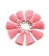 Mini POMPON Gland 2cm BLUSH