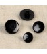 Bouton bonbon sur pied 12mm Noir
