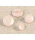 Bouton bonbon sur pied 12mm Rose Layette