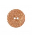 Bouton nacre river shell - 12mm ORANGE