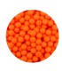 Perles en silicone 12mm ORANGE
