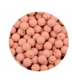 Perles en silicone 12mm Peche