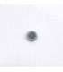 Bouton 2 trous bonbons 12mm GRIS