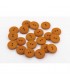 Bouton Couture Polyester Mat 12mm CAMEL