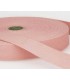 Sangle a sac Coton - 30mm Rose Pale