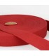 Sangle a sac Coton - 30mm ROUGE