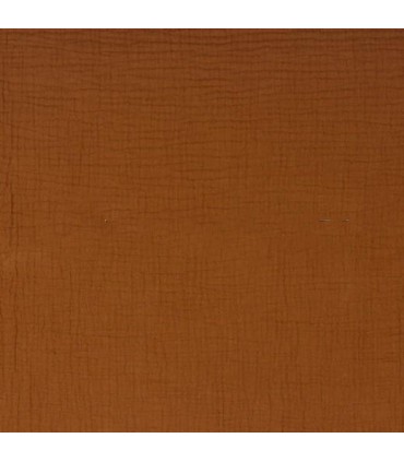 DOUBLE GAZE de coton Caramel
