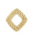 Pendentifs en rotin losange 55mm - Blanc natural