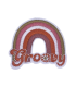 Thermocollant - Arc en ciel Groovy