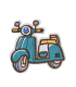 Thermocollant  -  Scooter Turquoise