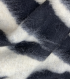 Drap de laine zébré