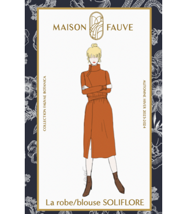 MAISON FAUVE : robe/blouse Soliflore