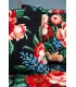 VERCACO : Kit Canevas coussin ROSES noires
