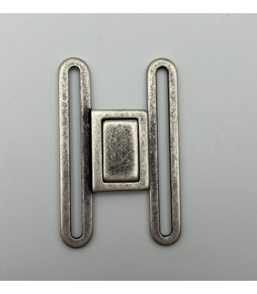 Boucle de ceinture Argent 30mm