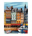 SEG : Canevas  FACADES à Honfleur