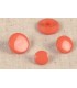 Bouton bonbon sur pied 12mm - Orange