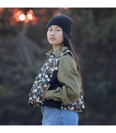 SEE YOU AT SIX : Toile de Coton Gabardine Flower Harvest