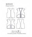 ATELIER SCÄMMIT Veste Sans Manches : BERGER mini